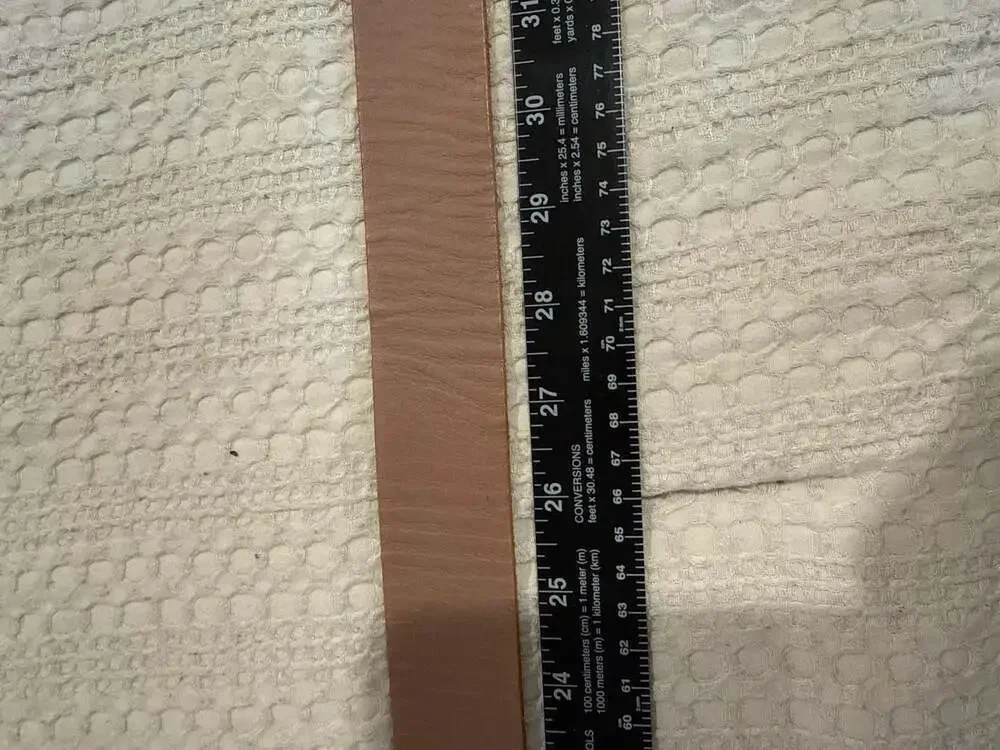 American Eagle Brown Genuine Leather Belt Size M